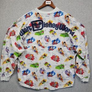 2020 Disney Walt Disney World Spellout Spirit Jersey Mickey Cotton 2X